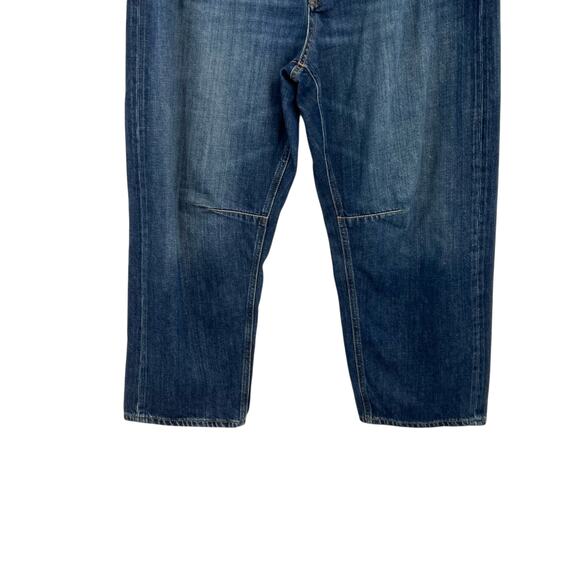 Madewell The Petite Darted Barrel-Leg Jean Softdrape Edition Leeds Wash Size 31P - Picture 6 of 13